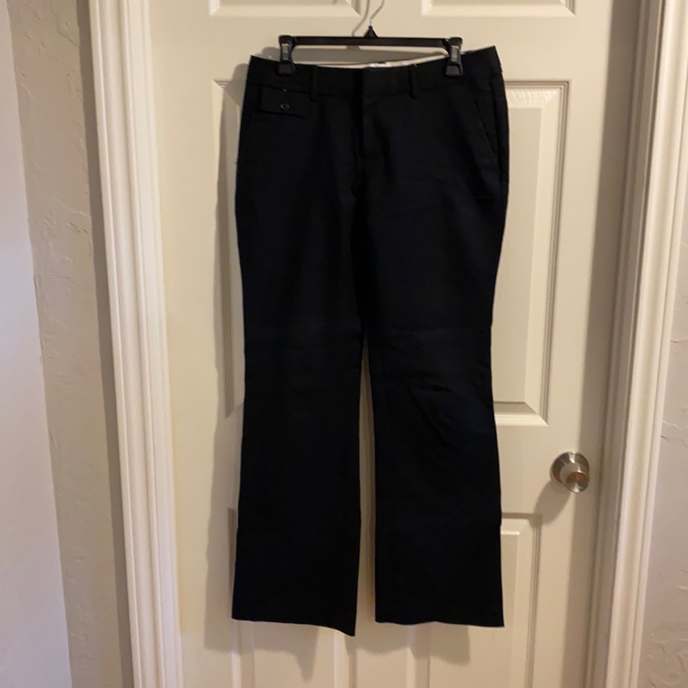 Banana Republic Ryan boot cut trousers- size 6, black